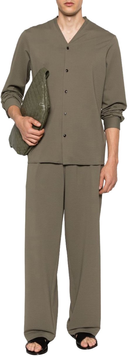 Emporio Armani Trousers Marrone Bruin
