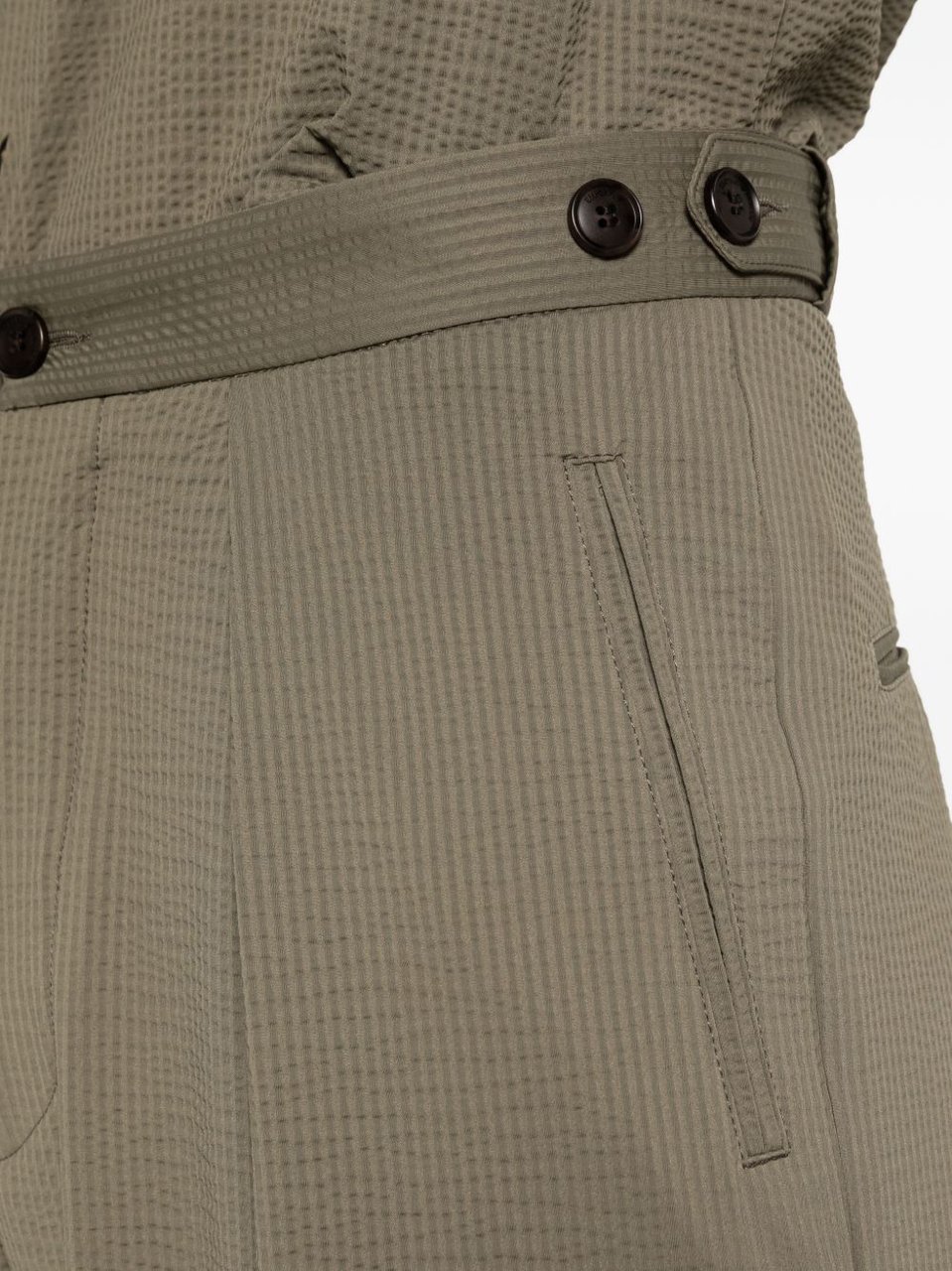 Emporio Armani Trousers Marrone Bruin