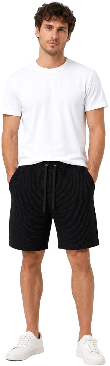 Emporio Armani Shorts Black Zwart