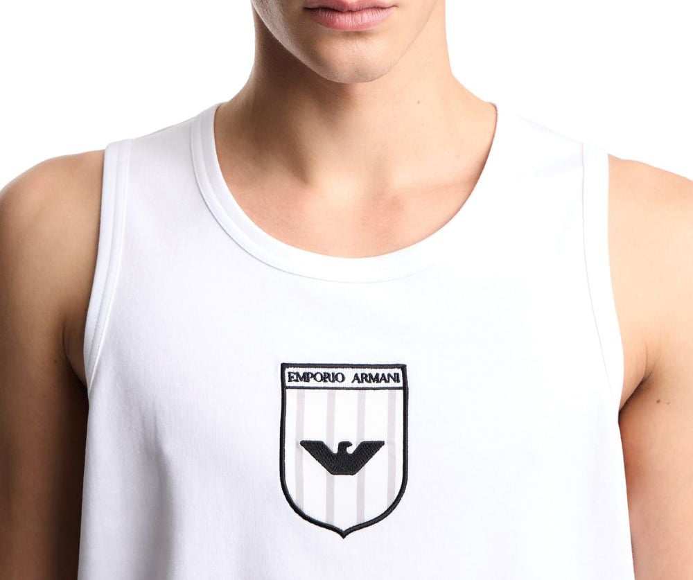 Emporio Armani Top Bianco Wit