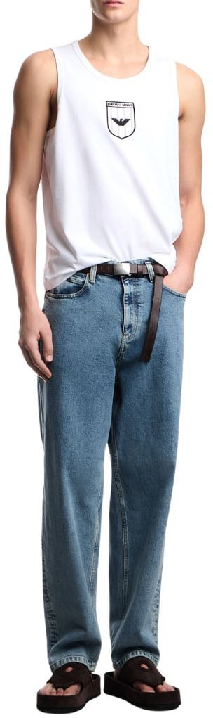 Emporio Armani Top Bianco Wit