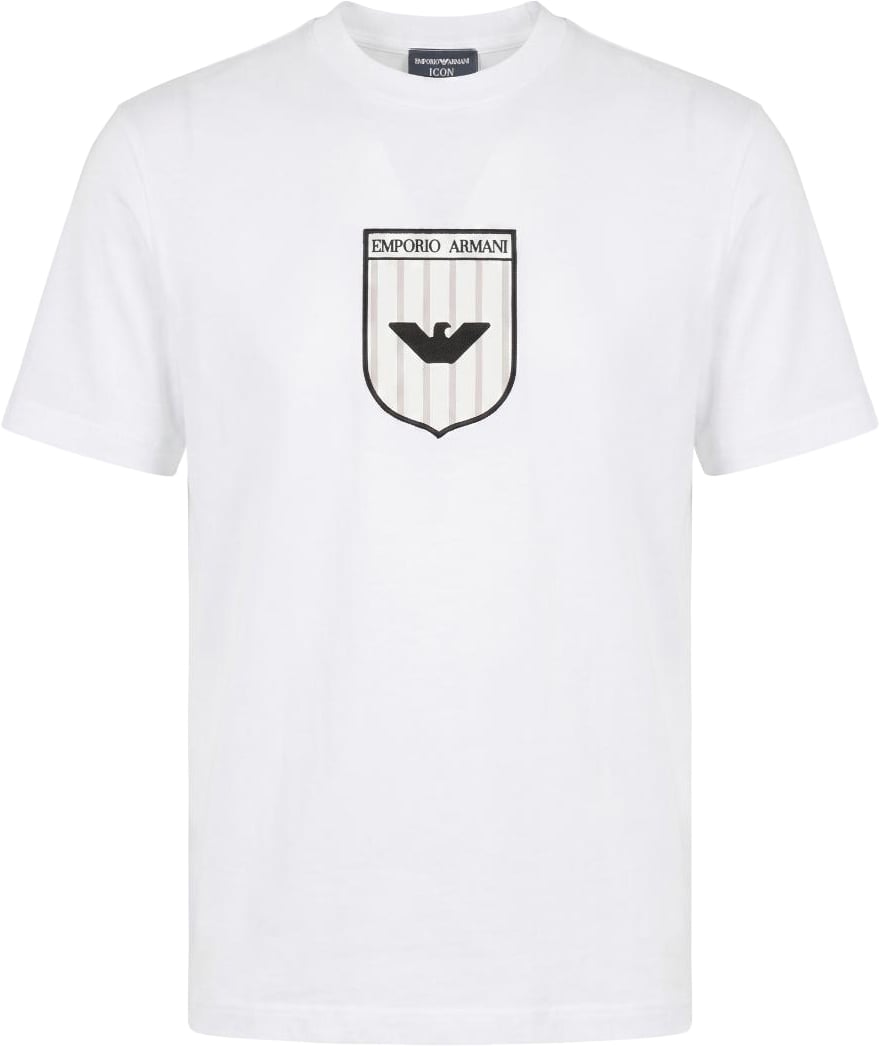 Emporio Armani T-Shirts And Polos White Wit