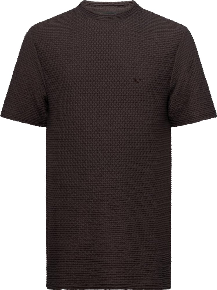Emporio Armani T-Shirts And Polos Brown Bruin