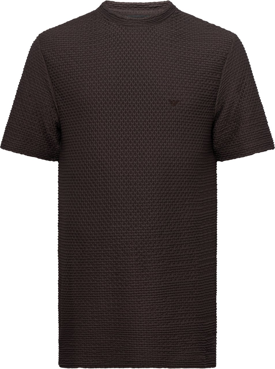 Emporio Armani T-Shirts And Polos Brown Bruin