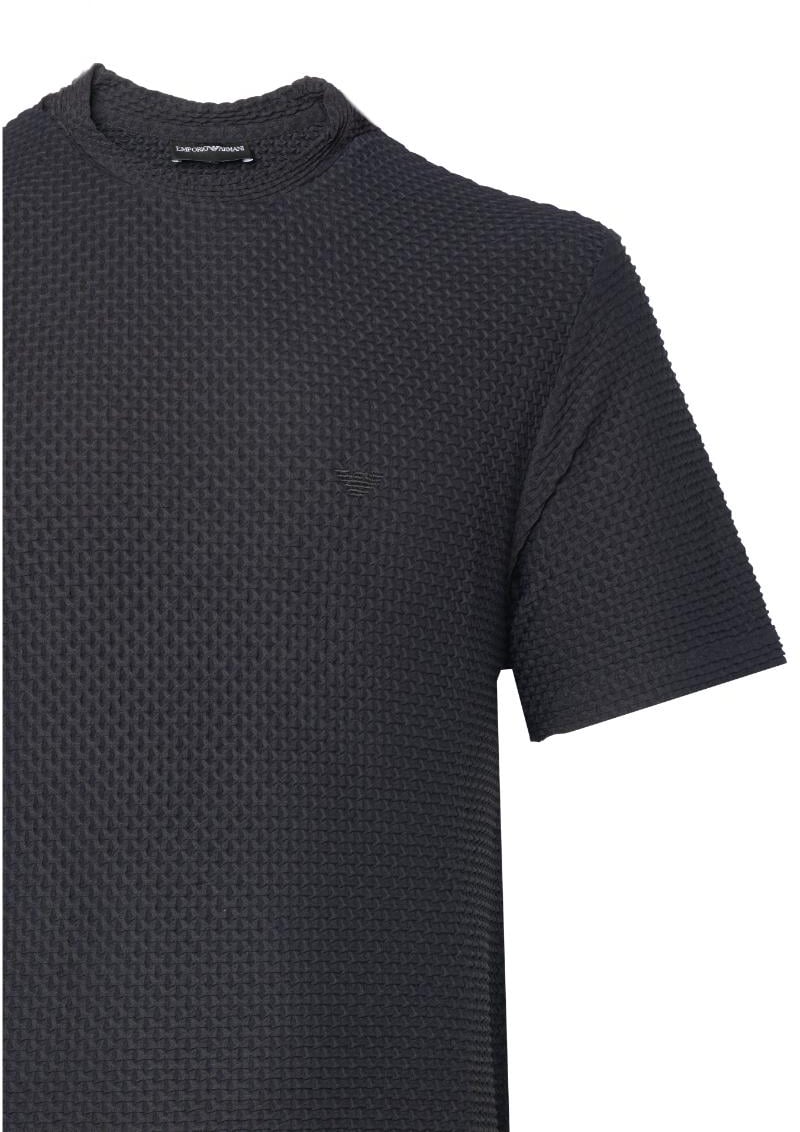 Emporio Armani T-Shirts And Polos Black Zwart