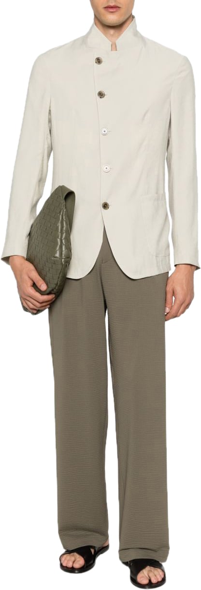 Emporio Armani Jackets Beige Wit