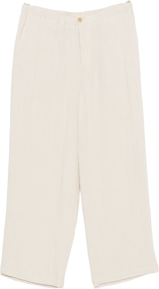 Emporio Armani Trousers Beige Wit
