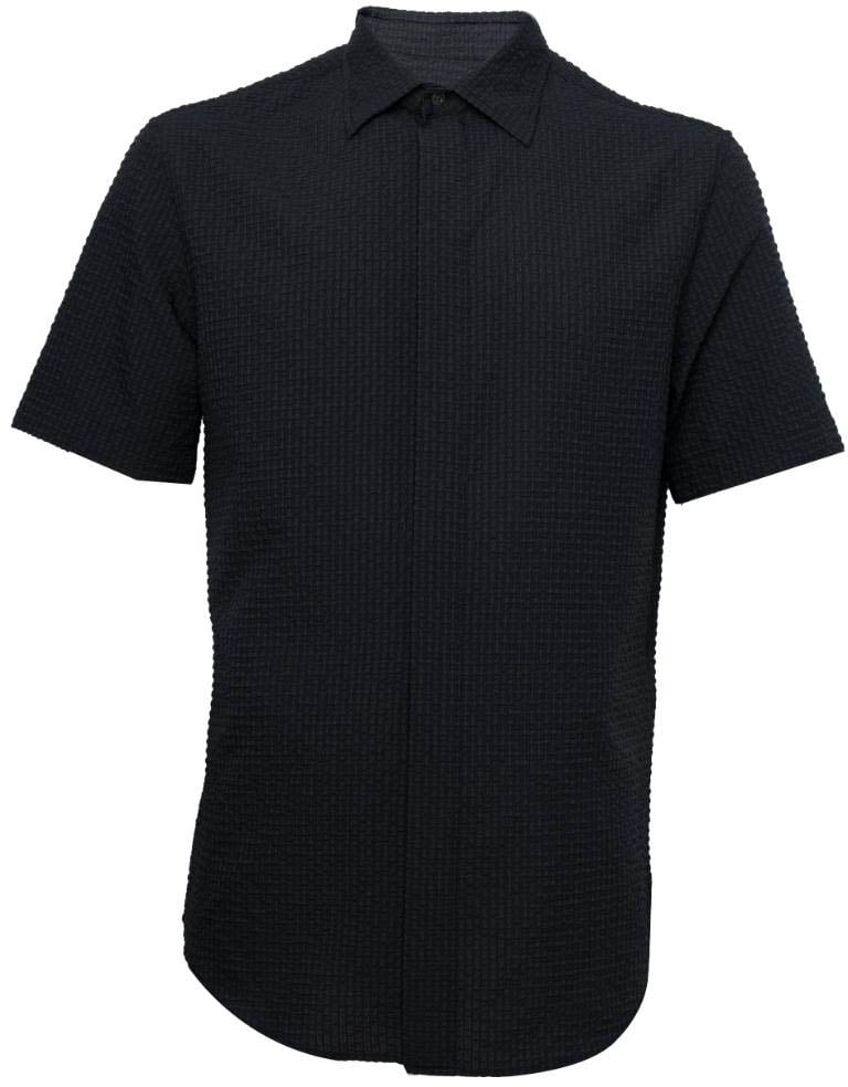 Emporio Armani Shirts Grigio Donkergrijs