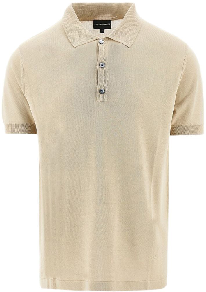 Emporio Armani T-Shirts And Polos Beige Beige