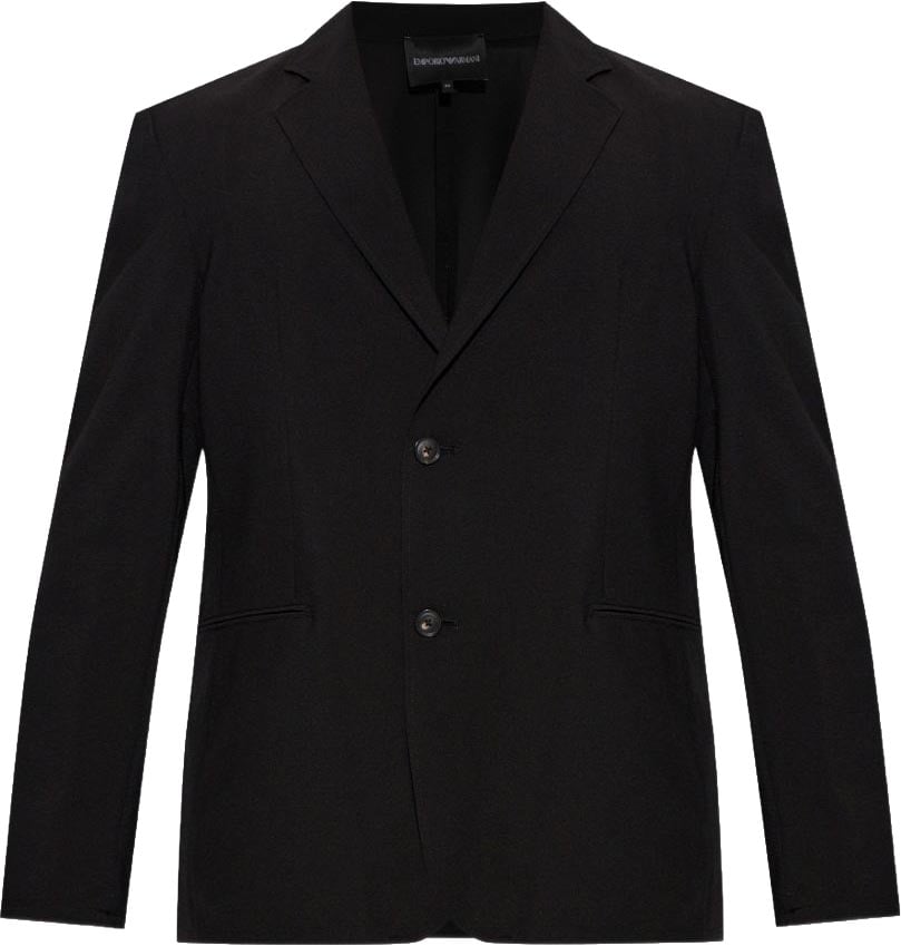 Emporio Armani Jackets Black Zwart