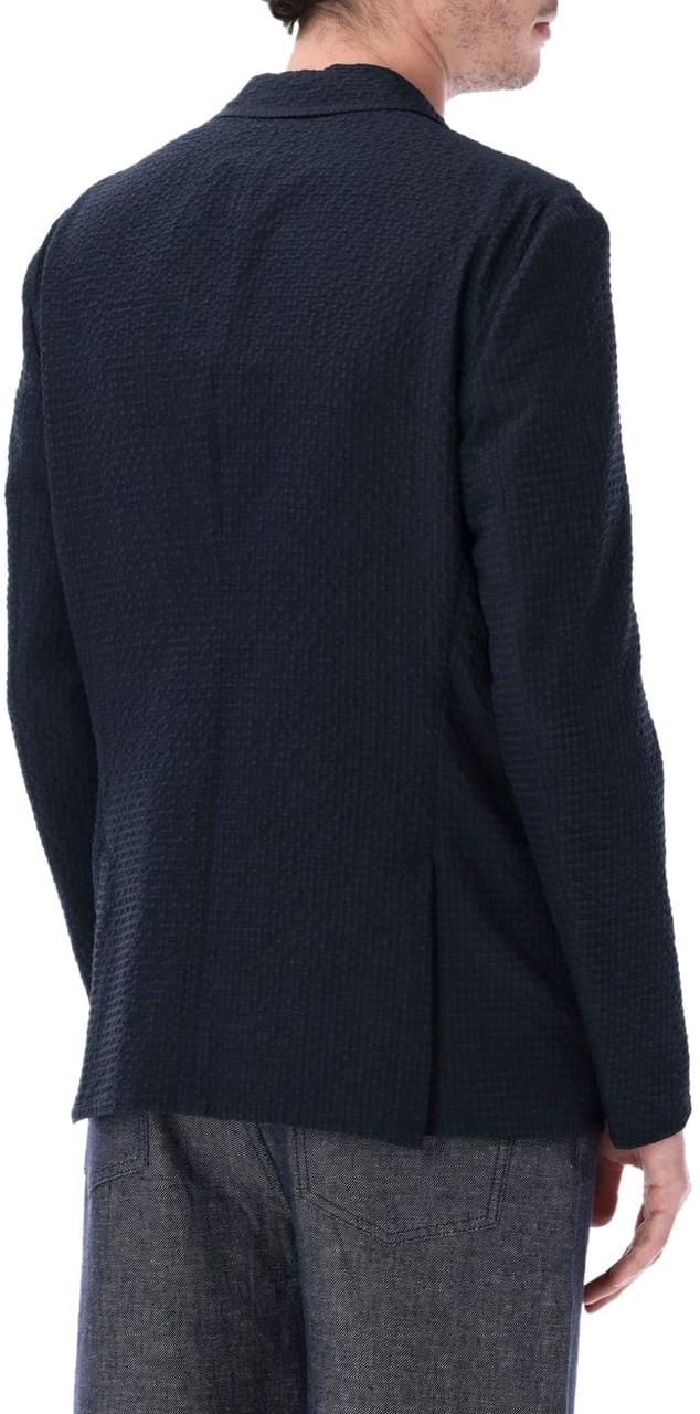 Emporio Armani Jackets Blu Navy
