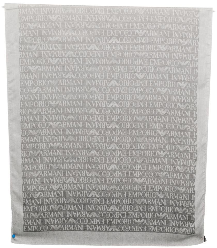 Emporio Armani Scarfs Grey Grijs