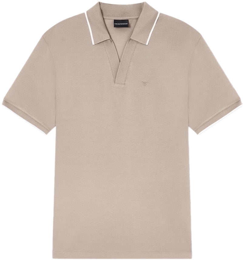 Emporio Armani Polos Brown Bruin