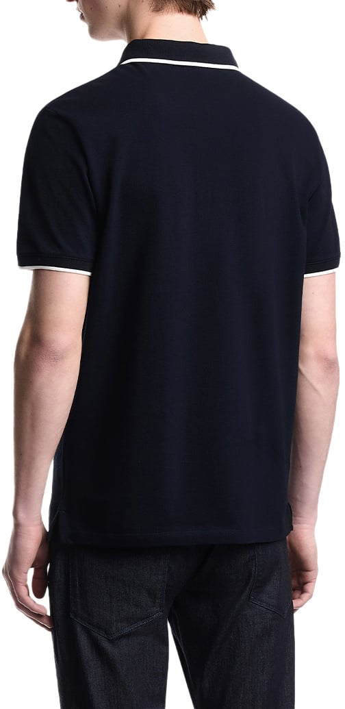 Emporio Armani Polos Blue Blauw