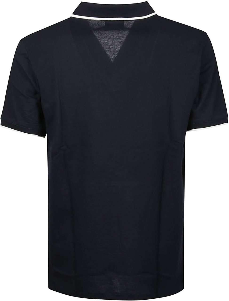 Emporio Armani Short Sleeve Polo Shirt Blue Blauw
