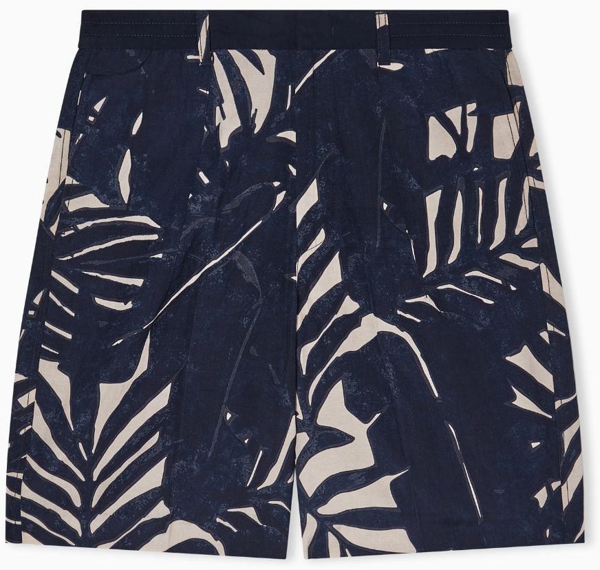 Emporio Armani Shorts Blue Navy