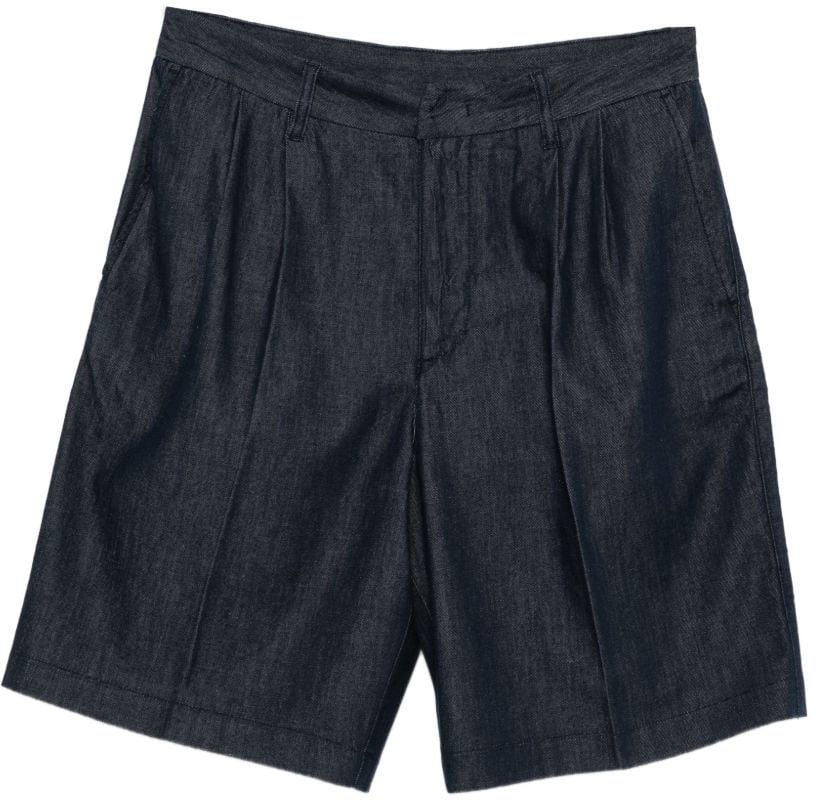 Emporio Armani Shorts Blue Blauw