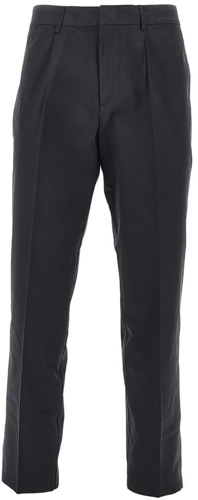 Emporio Armani Trousers Blue Blauw