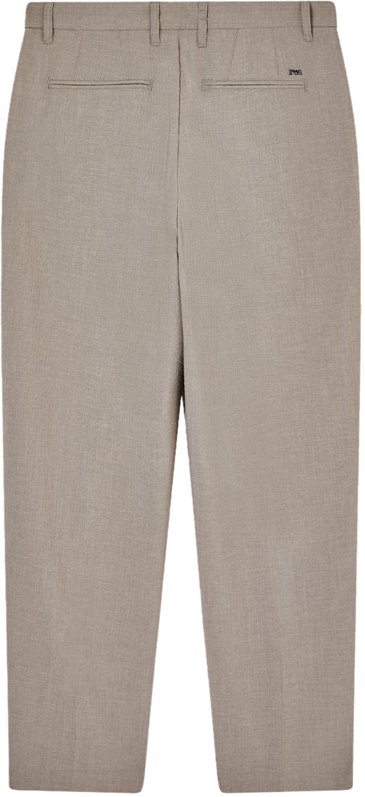 Emporio Armani Trousers Brown Bruin