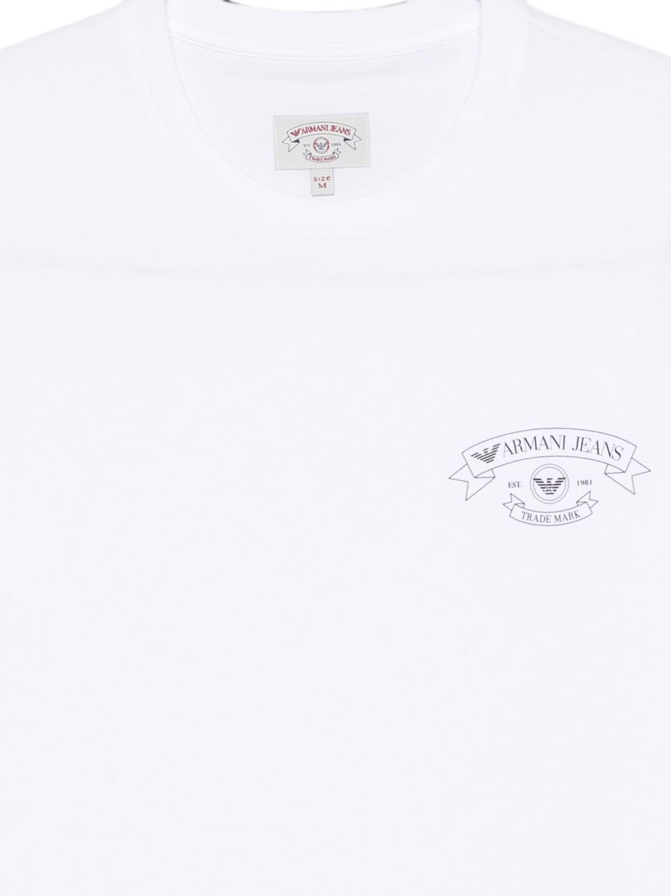 Emporio Armani T-Shirts And Polos White Wit