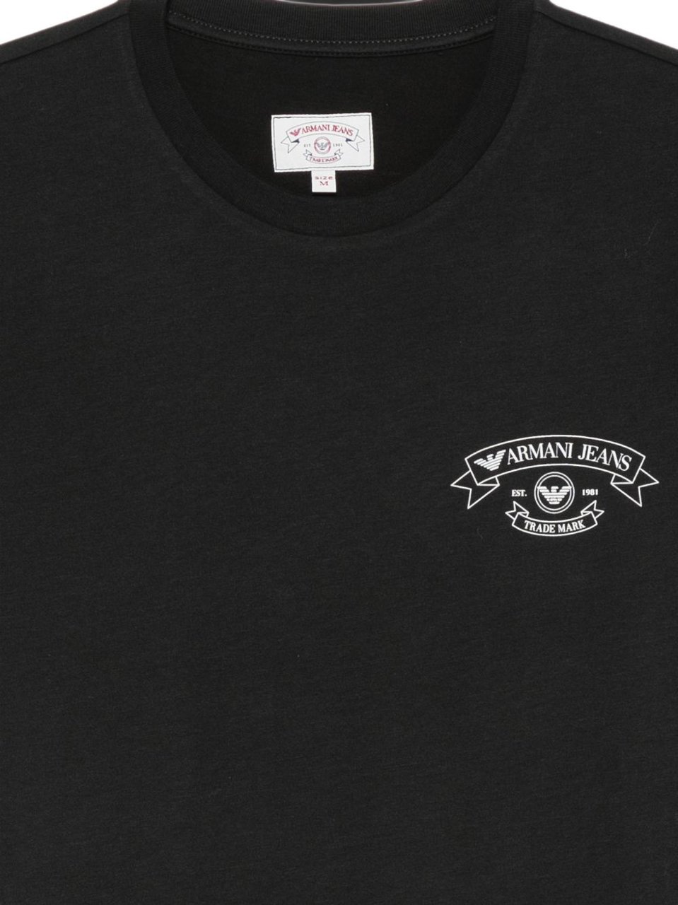 Emporio Armani T-Shirts And Polos Black Zwart