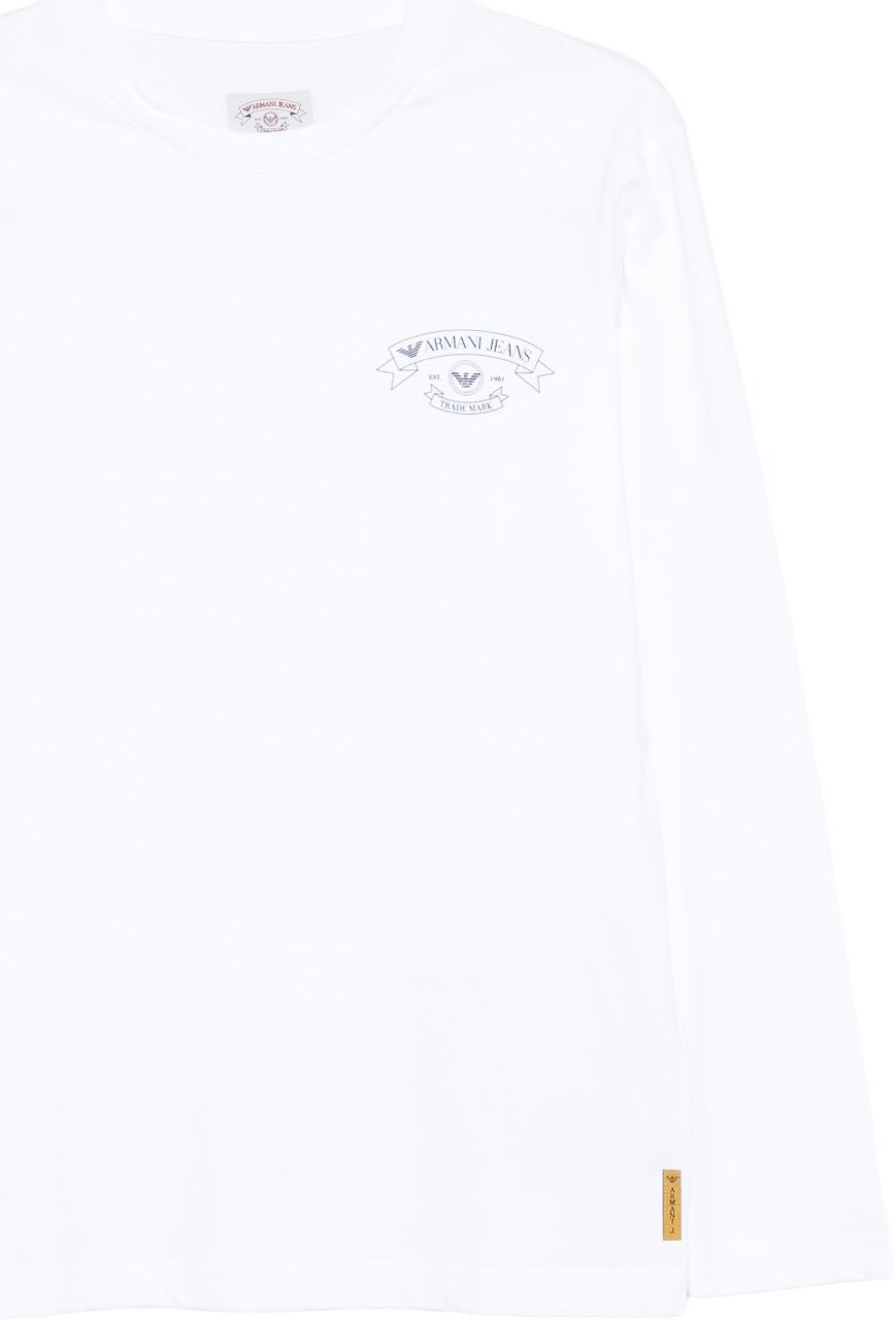 Emporio Armani T-Shirts And Polos White Wit