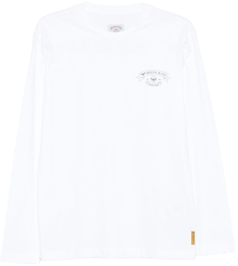 Emporio Armani T-Shirts And Polos White Wit