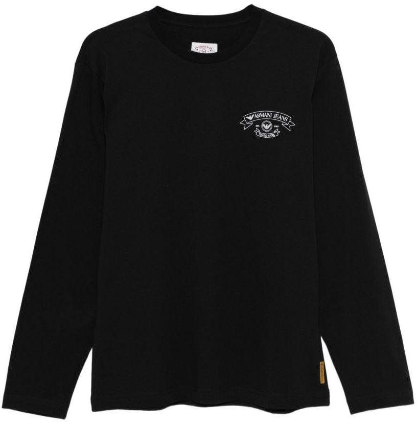 Emporio Armani T-Shirts And Polos Black Zwart