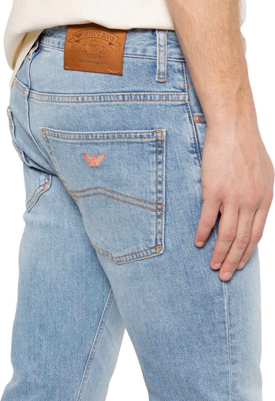 Emporio Armani Jeans Navy Blauw