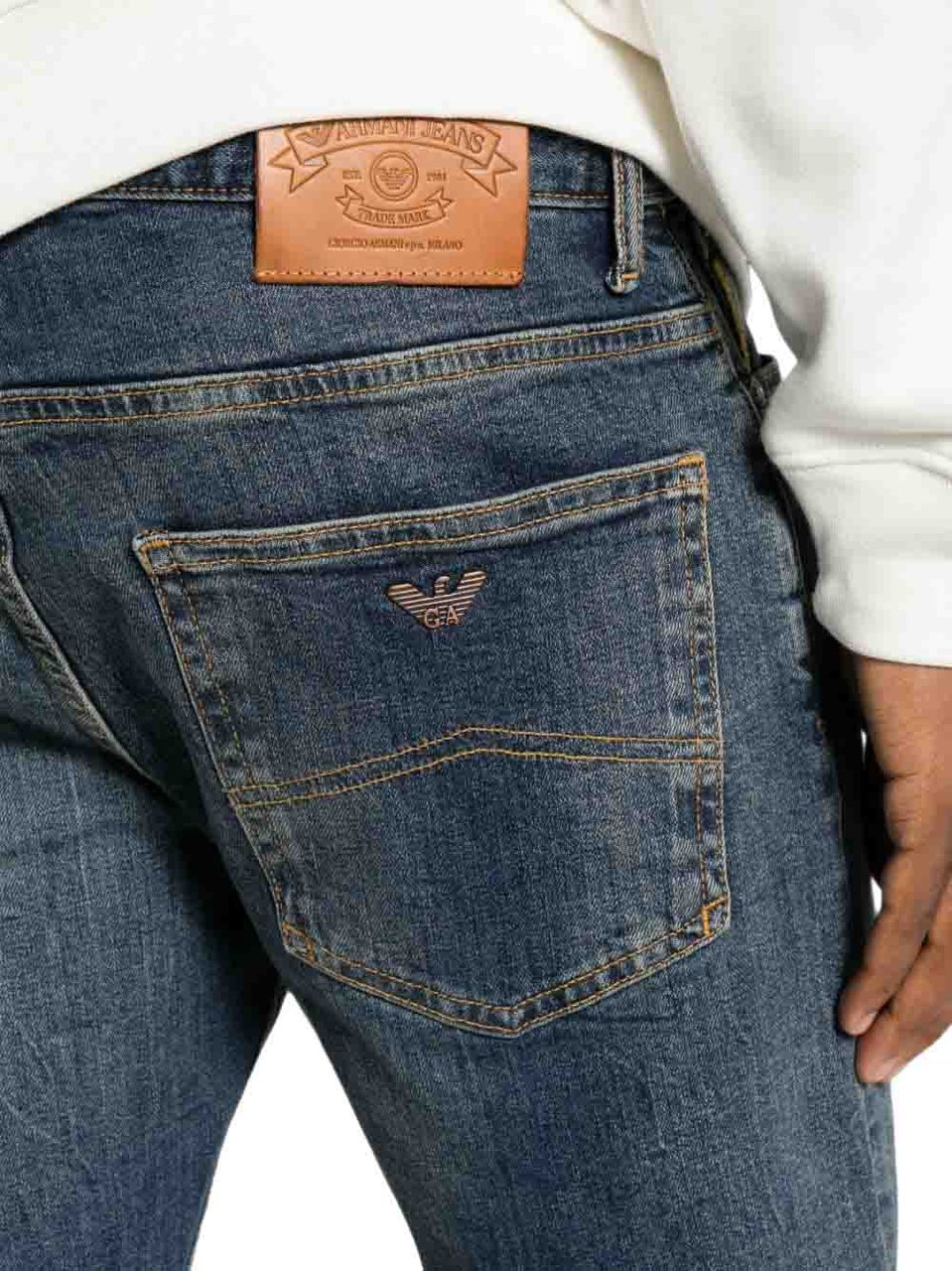 Emporio Armani Jeans Ink Blauw