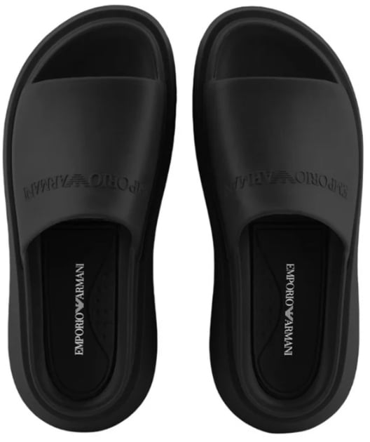 Emporio Armani Sandals Black Zwart