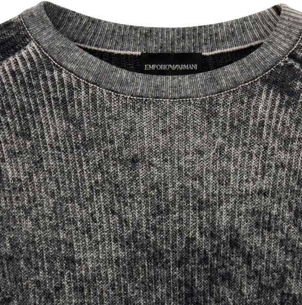 Emporio Armani Sweaters Grigio Donkergrijs