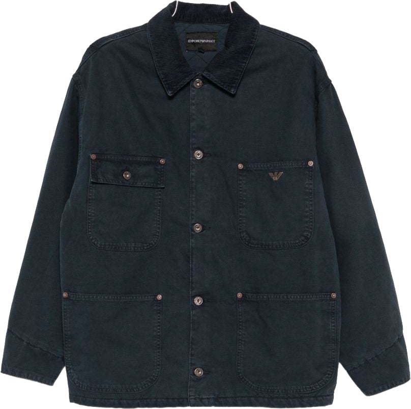 Emporio Armani Jackets Navy Navy