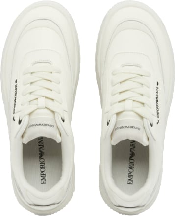 Emporio Armani Sneakers Bianco Wit