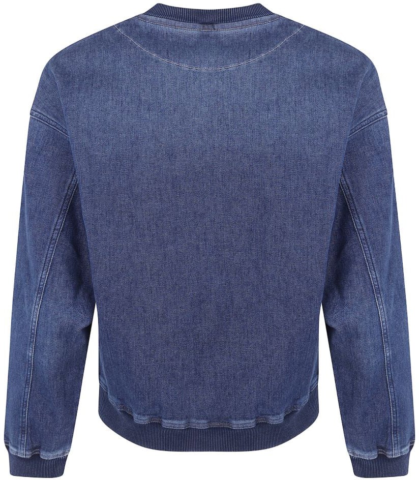 Emporio Armani Sweaters Navy Blauw