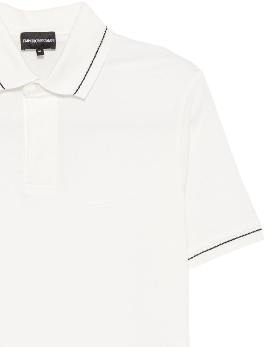 Emporio Armani T-Shirts And Polos White Wit