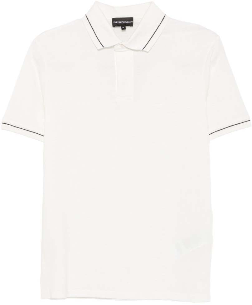 Emporio Armani T-Shirts And Polos White Wit