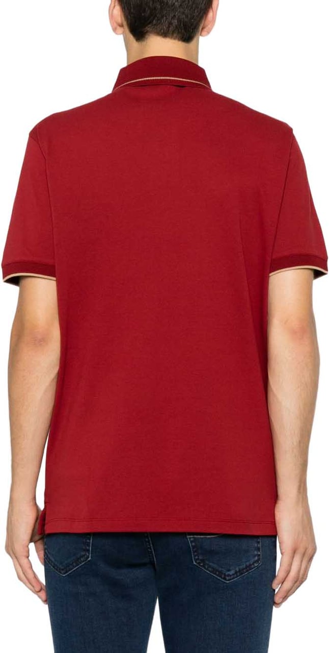 Emporio Armani T-Shirts And Polos Bordeaux Maroon