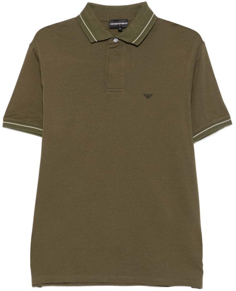Emporio Armani T-Shirts And Polos Green Groen