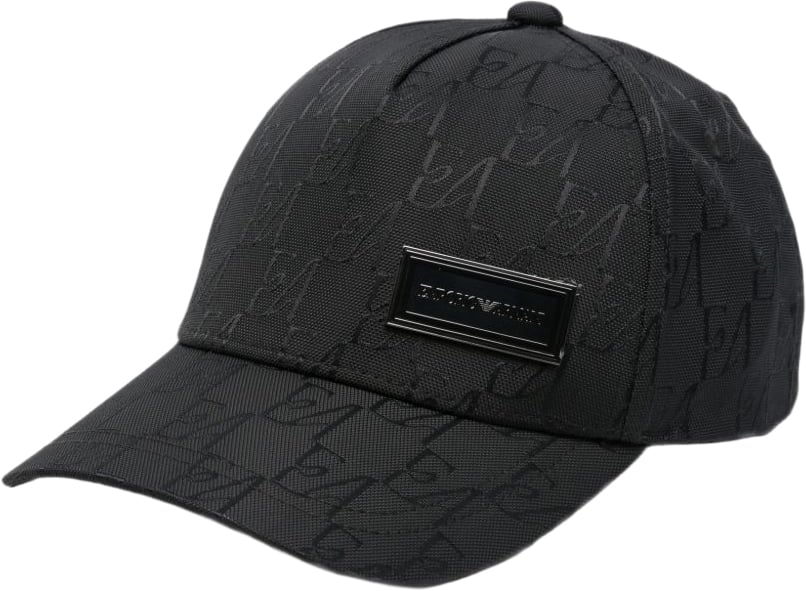 Emporio Armani Hats Black Zwart