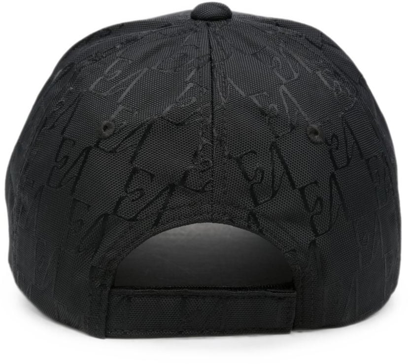 Emporio Armani Hats Black Zwart
