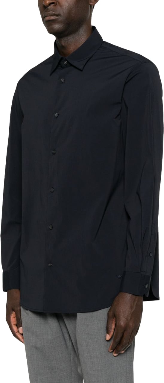 Emporio Armani Shirts Navy Navy