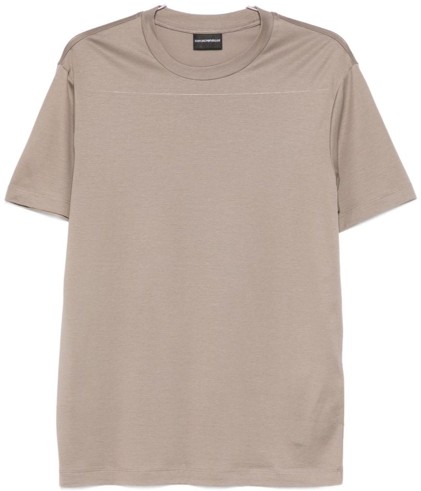 Emporio Armani T-Shirts And Polos Dove Grey Grijs
