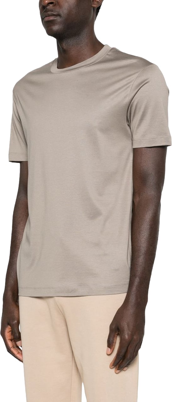 Emporio Armani T-Shirts And Polos Dove Grey Grijs