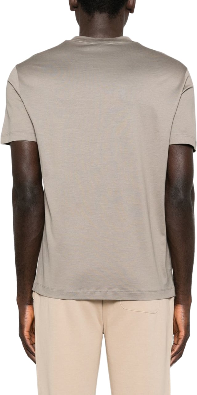 Emporio Armani T-Shirts And Polos Dove Grey Grijs