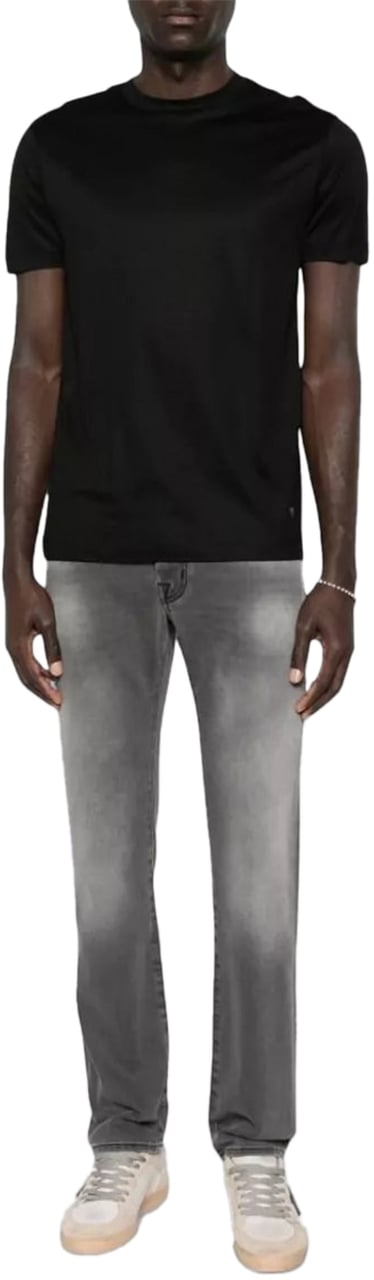 Emporio Armani T-shirts Black Zwart