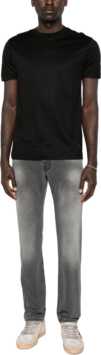 Emporio Armani T-shirts Black Zwart