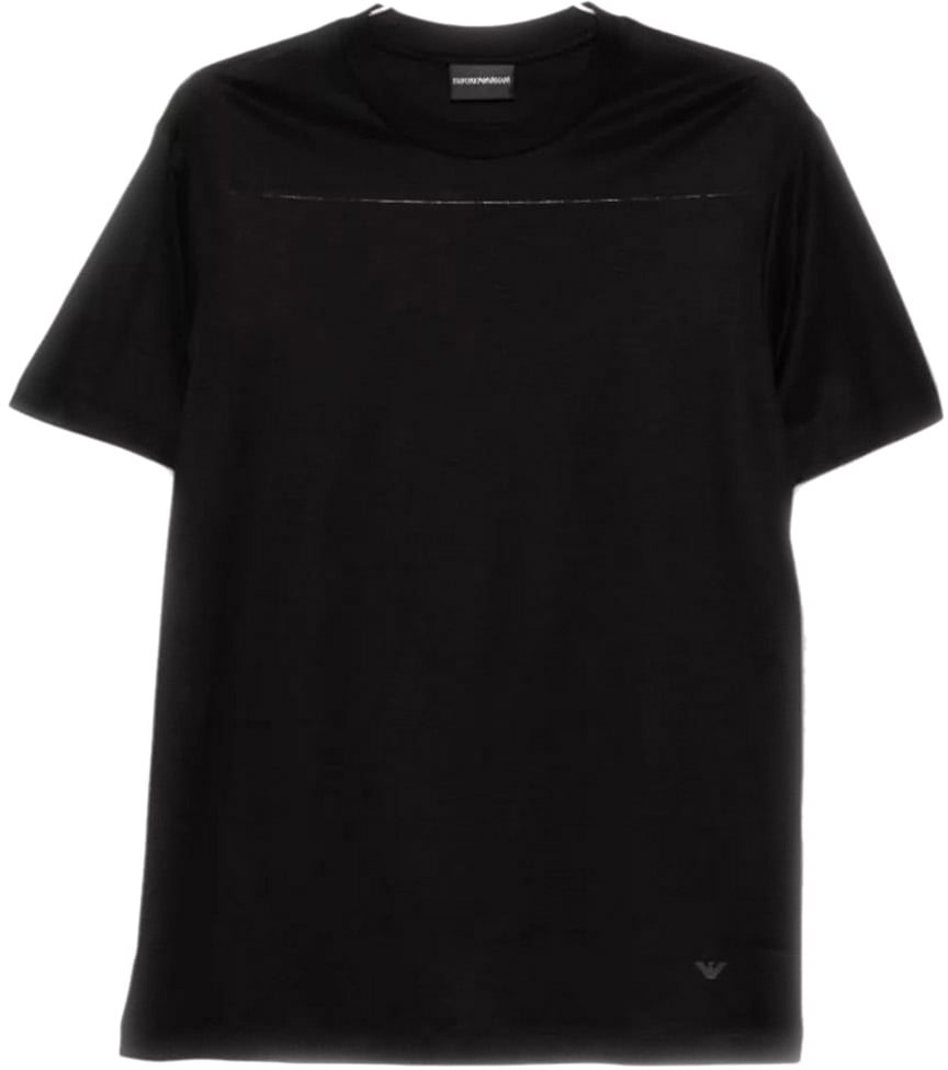 Emporio Armani T-shirts Black Zwart