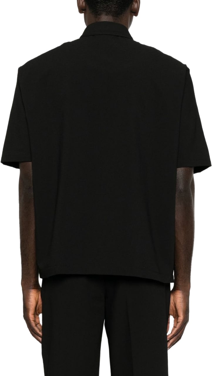 Emporio Armani Shirts Black Zwart