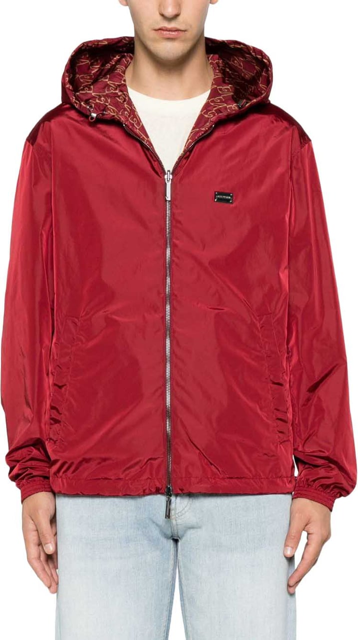 Emporio Armani Coats Bordeaux Maroon